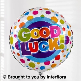 Good Luck Helium Balloon