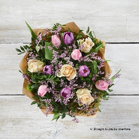 Pretty Rose & Tulip Gift Box