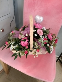 Basket arrangement  Assorted designs ...florist choice