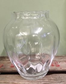 Hand Blown Glass Vase
